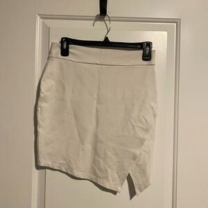 layered white forever 21 skirt